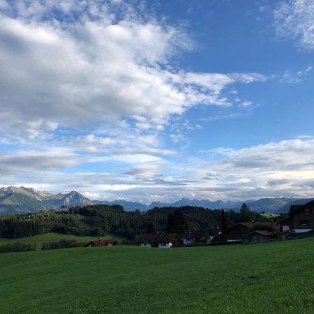 Luxus Apartment über den Dächern vom Allgäu Sonthofen Exterior foto