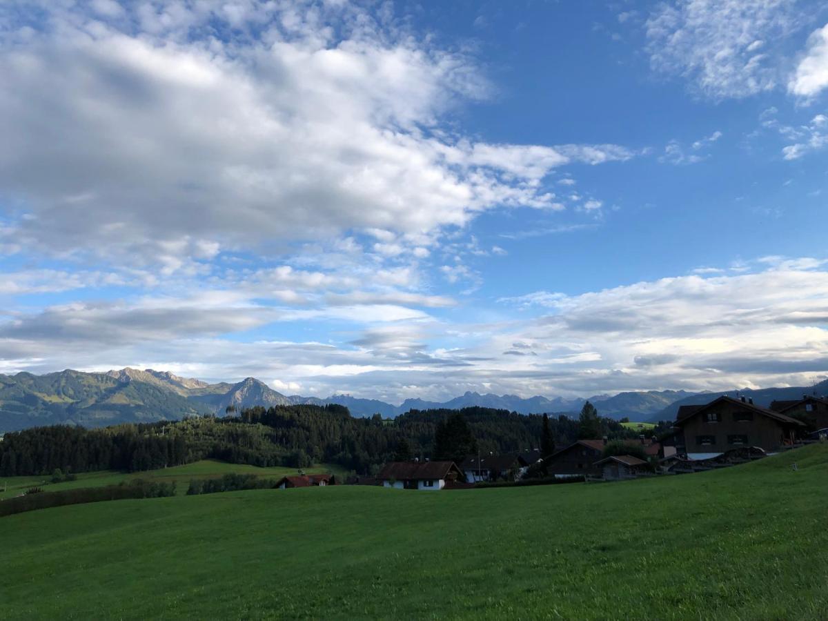 Luxus Apartment über den Dächern vom Allgäu Sonthofen Exterior foto