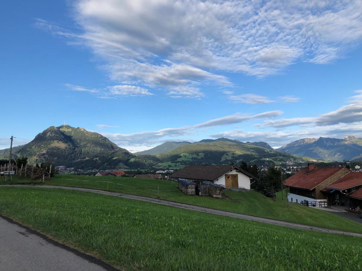 Luxus Apartment über den Dächern vom Allgäu Sonthofen Exterior foto