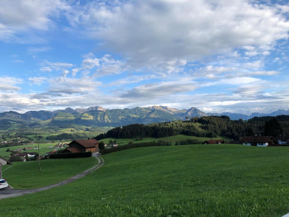 Luxus Apartment über den Dächern vom Allgäu Sonthofen Exterior foto